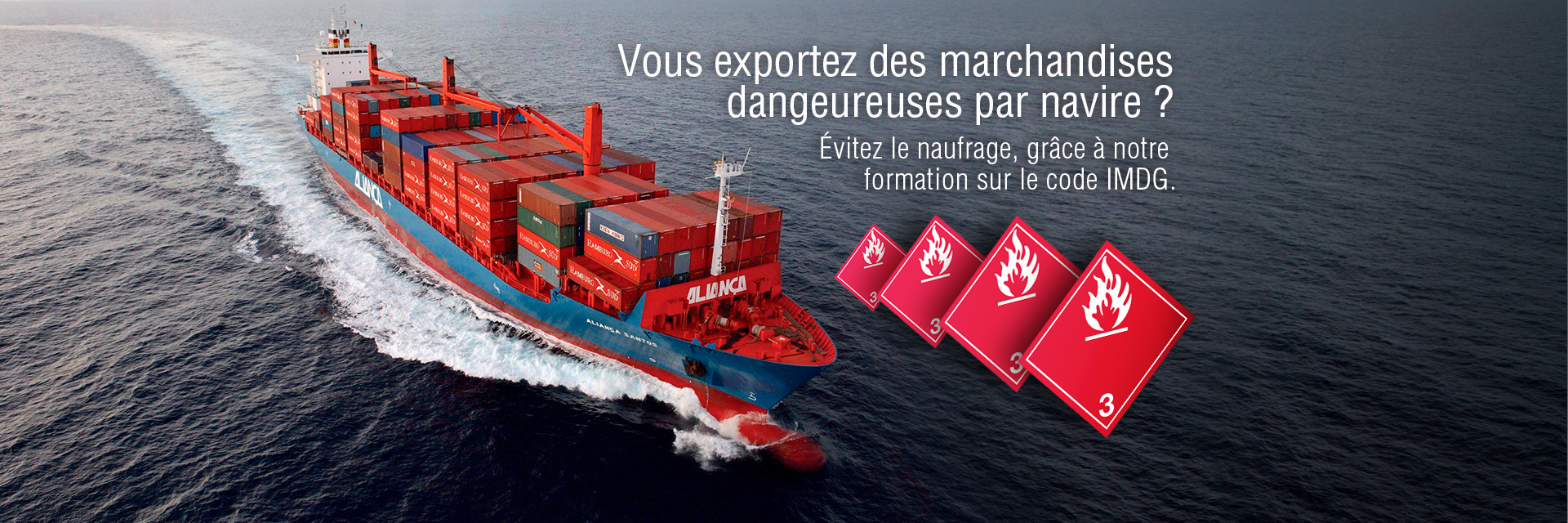 Formation IMDG - Transport Maritime International Marchandises Dangereuses